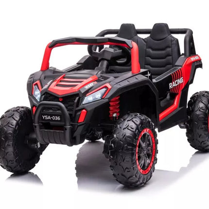 Akumuliatorinis automobilis YSA036 Raudonas 4x4