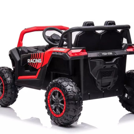 Akumuliatorinis automobilis YSA036 Raudonas 4x4