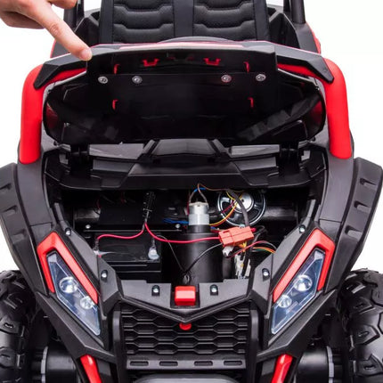 Akumuliatorinis automobilis YSA036 Raudonas 4x4