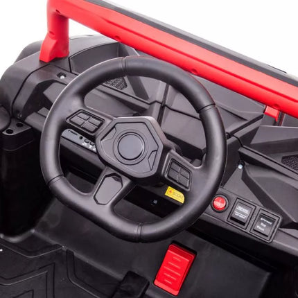 Akumuliatorinis automobilis YSA036 Raudonas 4x4