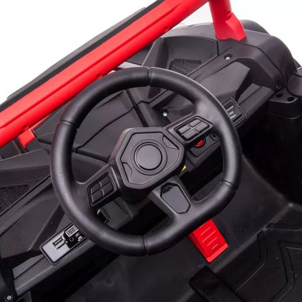 Akumuliatorinis automobilis YSA036 Raudonas 4x4