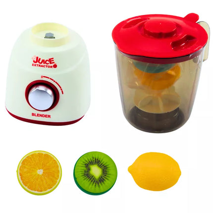 Maišytuvas vaikams, besisukantys žibintai, garsas, vaisiai, 3 vnt.