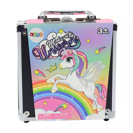 Grožio rinkinys lagamine Šešėliai Blizgučiai Nagų lakai Juoda