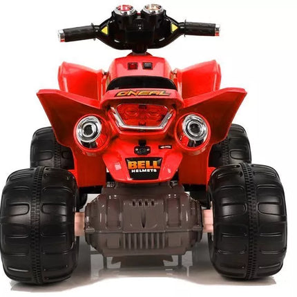 Vidutinis raudonas keturratis – elektromobilis