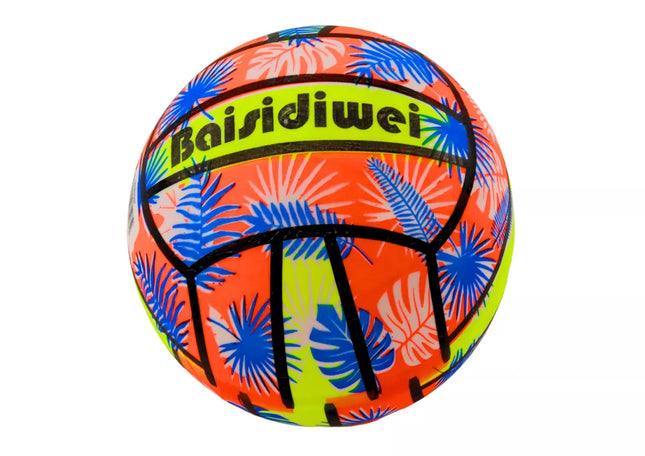 Guminis kamuolys Ryškūs lapai Oranžinis 24 cm