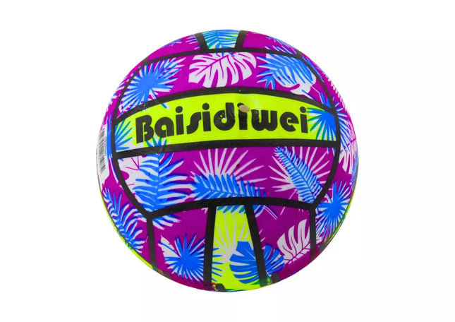 Guminis kamuolys Ryškūs lapai Violetinis 24 cm