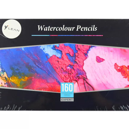 Didelis tirpių pieštukų rinkinys, 160 spalvų