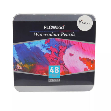 48 spalvų akvarelinių pieštukų rinkinys