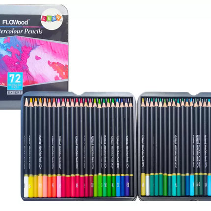 72 tirpių spalvotų pieštukų rinkinys