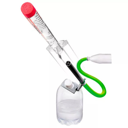 Ekologiškas suspausto oro raketų mokslo eksperimentas 23 El