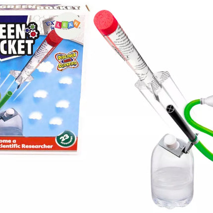 Ekologiškas suspausto oro raketų mokslo eksperimentas 23 El