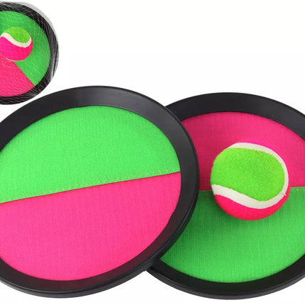 Arkadinio žaidimo irklai, diskai, lipdukas, gaudymo kamuoliukas