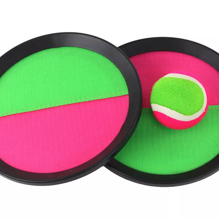 Arkadinio žaidimo irklai, diskai, lipdukas, gaudymo kamuoliukas