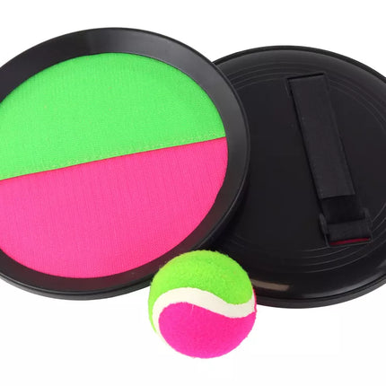 Arkadinio žaidimo irklai, diskai, lipdukas, gaudymo kamuoliukas