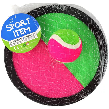 Arkadinio žaidimo irklai, diskai, lipdukas, gaudymo kamuoliukas