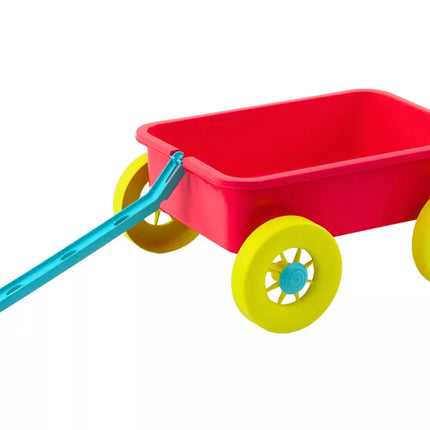 Smėlio žaislų vežimėlis, pastelinė rožinė