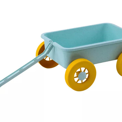 Smėlio žaislų vežimėlis, pastelinis turkis