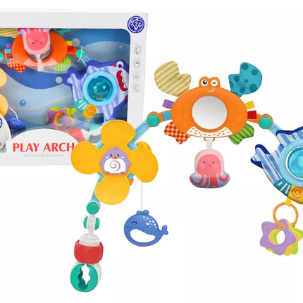 Sūpuoklės-lova "Jūros gyvūnai Vandenynas"