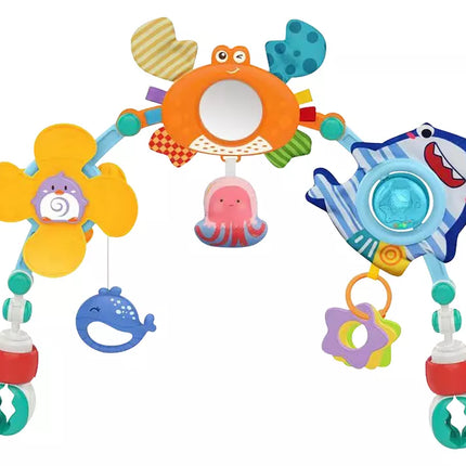 Sūpuoklės-lova "Jūros gyvūnai Vandenynas"