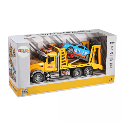 Autovežis pagalba kelyje automobilis 2 viename reguliuojami žibintai garsai