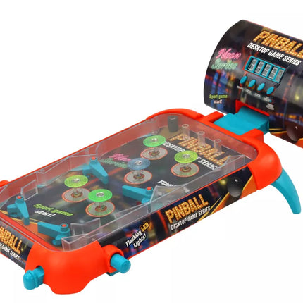 Pinball Arcade žaidimo LED žibintai Garsai Rezultatų suvestinė