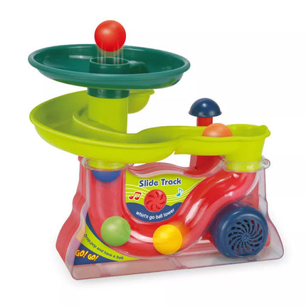 Fontano čiuožykla kamuoliukams Kamuoliukai Skamba Spalvingai