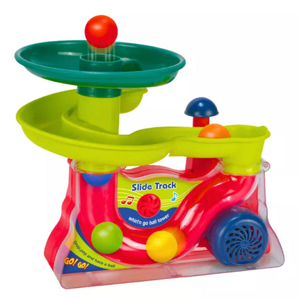 Fontano čiuožykla kamuoliukams Kamuoliukai Skamba Spalvingai