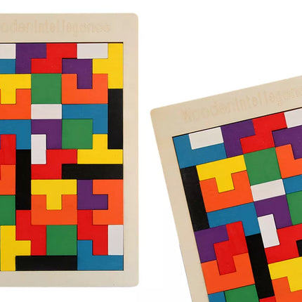 Medinis galvosūkis, loginis galvosūkis, 40 detalių