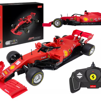 Konstruktorius – nuotoliniu būdu valdomas automobilis Rastar 1:16 Ferrari SF1000 Bolid Red