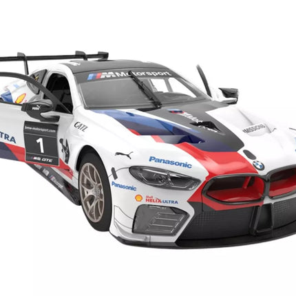 Konstruktorius - Rastar RC 1:18 BMW M8 GTE baltas, 66 detalės