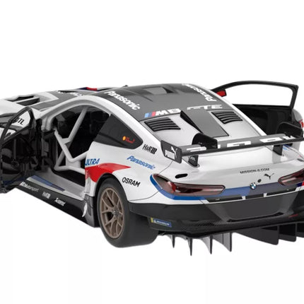 Konstruktorius - Rastar RC 1:18 BMW M8 GTE baltas, 66 detalės