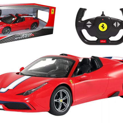 RC Automobilis Rastar 1:14 Laferrari Aperta Raudonas Kabrioletas