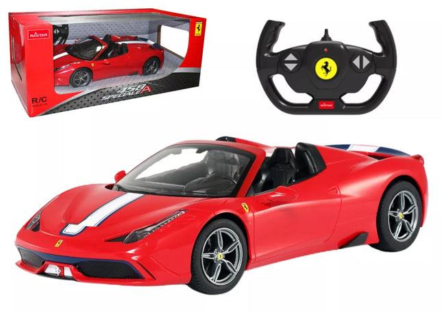 RC Automobilis Rastar 1:14 Laferrari Aperta Raudonas Kabrioletas