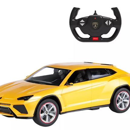 Radijo valdomas automobilis Rastar 1:14 Lamborghini Urus, geltonas