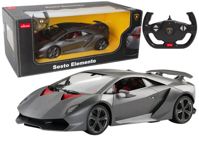 Rastar RC automobilis 1:14 Lamborghini Sesto Gray