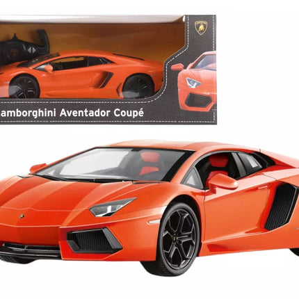 RC Automobilis 1:14 Rastar Lamborghini Aventador LP700 Oranžinis