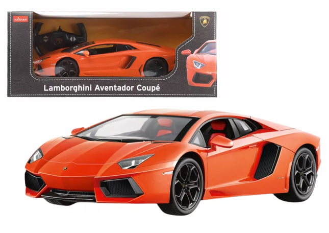 RC Automobilis 1:14 Rastar Lamborghini Aventador LP700 Oranžinis