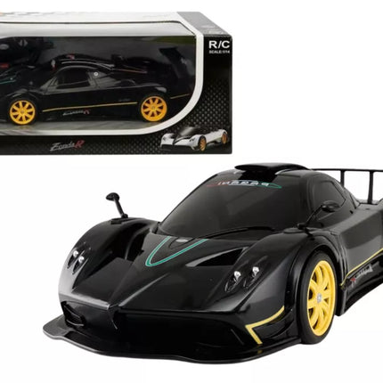 RC automobilis Sportinis nuotolinio valdymo modelis Pagani Zonda Black 1:14