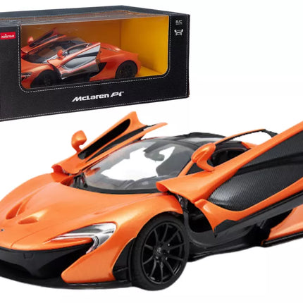 RC automobilis 1:14 nuotoliniu būdu valdomas Mclaren P1 oranžinis