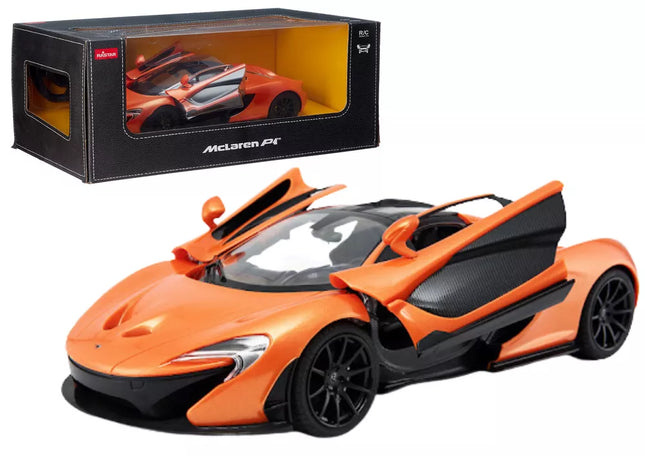 RC automobilis 1:14 nuotoliniu būdu valdomas Mclaren P1 oranžinis