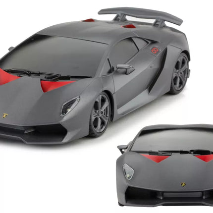 RC sportinis automobilis 1:18 nuotoliniu būdu valdomas Lamborghini Sesto Elemento, pilkas