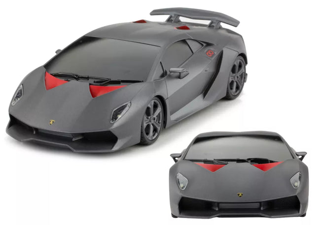 RC sportinis automobilis 1:18 nuotoliniu būdu valdomas Lamborghini Sesto Elemento, pilkas