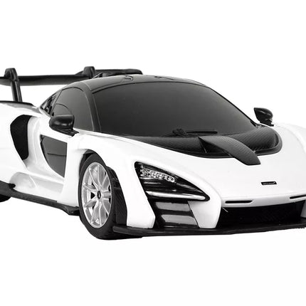 RC sportinis automobilis 1:18 nuotoliniu būdu valdomas McLaren Senna, baltas