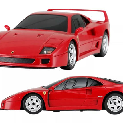 RC Sportinis automobilis 1:24 nuotoliniu būdu valdomas Ferrari F40 raudonas