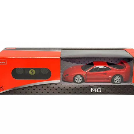 RC Sportinis automobilis 1:24 nuotoliniu būdu valdomas Ferrari F40 raudonas