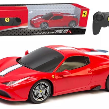RC Sportinis automobilis 1:24 Nuotoliniu būdu valdomas Ferrari 458 Speciale, raudonas