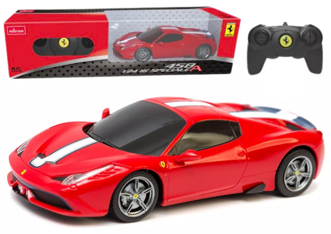 RC Sportinis automobilis 1:24 Nuotoliniu būdu valdomas Ferrari 458 Speciale, raudonas