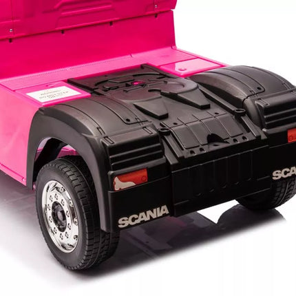 Scania 500R HL698 rožinis 4x4 elektromobilis