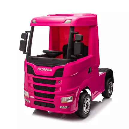 Scania 500R HL698 rožinis 4x4 elektromobilis