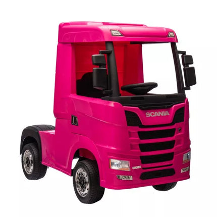 Scania 500R HL698 rožinis 4x4 elektromobilis